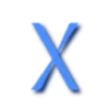 💙 Эмодзи «Синие буквы, иконки» для Telegram