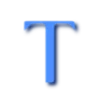 💙 Эмодзи «Синие буквы, иконки» для Telegram