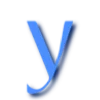 💙 Эмодзи «Синие буквы, иконки» для Telegram
