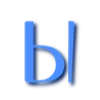 💙 Эмодзи «Синие буквы, иконки» для Telegram