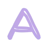 💜 Эмодзи «Буквы русские и английские, таблички» для Telegram