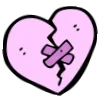 🖤 Эмодзи «Розовые иконки для оформления постов» для Telegram