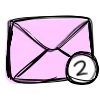 🖤 Эмодзи «Розовые иконки для оформления постов» для Telegram