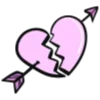 🖤 Эмодзи «Розовые иконки для оформления постов» для Telegram