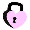 🖤 Эмодзи «Розовые иконки для оформления постов» для Telegram