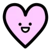 🖤 Эмодзи «Розовые иконки для оформления постов» для Telegram