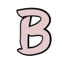 🍀 Эмодзи «Буквы и иконки бежевого цвета» для Telegram