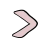 🍀 Эмодзи «Буквы и иконки бежевого цвета» для Telegram