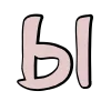 🍀 Эмодзи «Буквы и иконки бежевого цвета» для Telegram