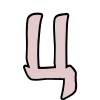 🍀 Эмодзи «Буквы и иконки бежевого цвета» для Telegram