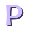 💜 Эмодзи «эмодзи буквы на заказ💜» для Telegram