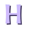 💜 Эмодзи «эмодзи буквы на заказ💜» для Telegram