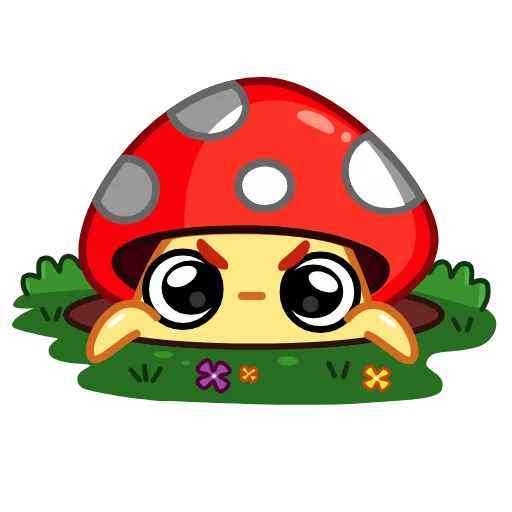🍄 Эмодзи «Amanita Mushroom» для Telegram