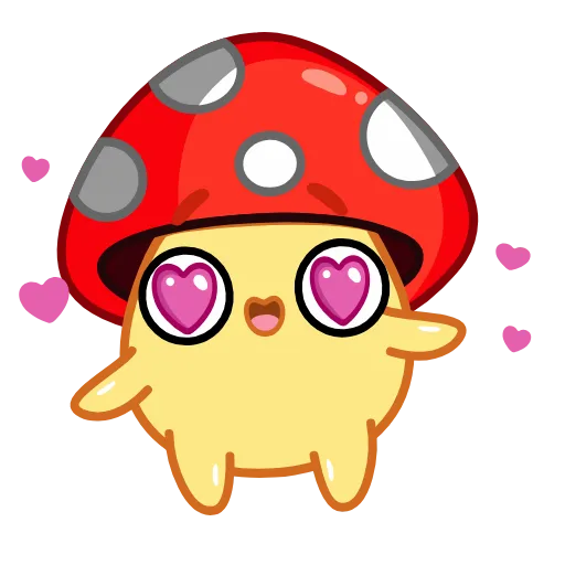 😍 Эмодзи «Amanita Mushroom» для Telegram