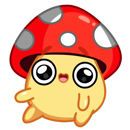 👋 Эмодзи «Amanita Mushroom» для Telegram