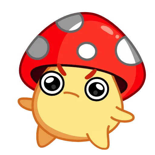😝 Эмодзи «Amanita Mushroom» для Telegram