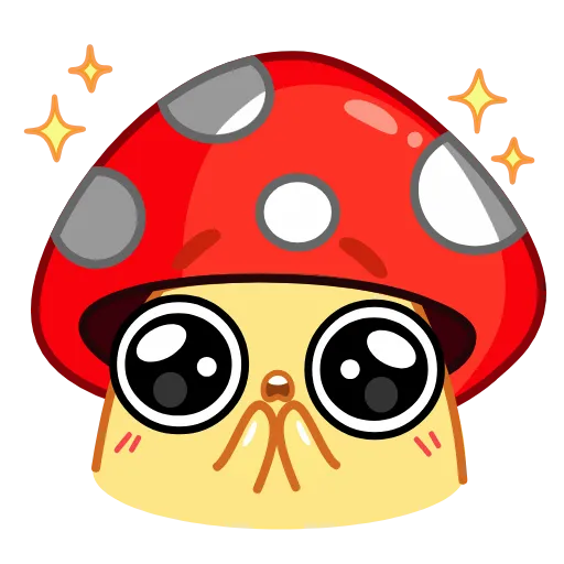 🍄 Эмодзи «Amanita Mushroom» для Telegram