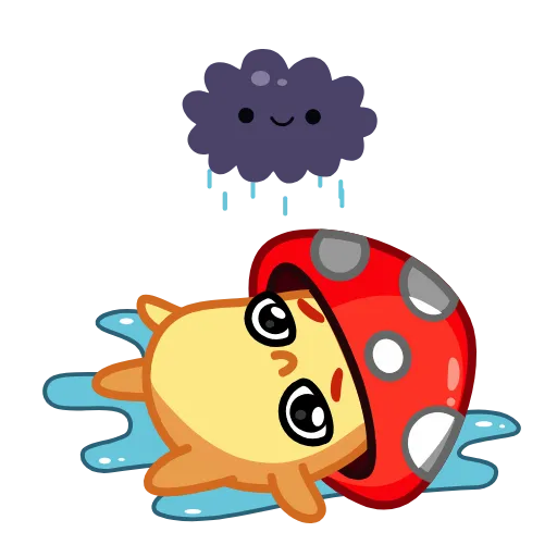 😭 Эмодзи «Amanita Mushroom» для Telegram