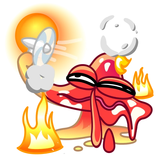 🥵 Стикер «Amanita» для Telegram