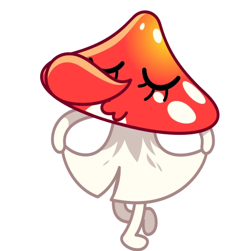 👋 Стикер «Amanita» для Telegram