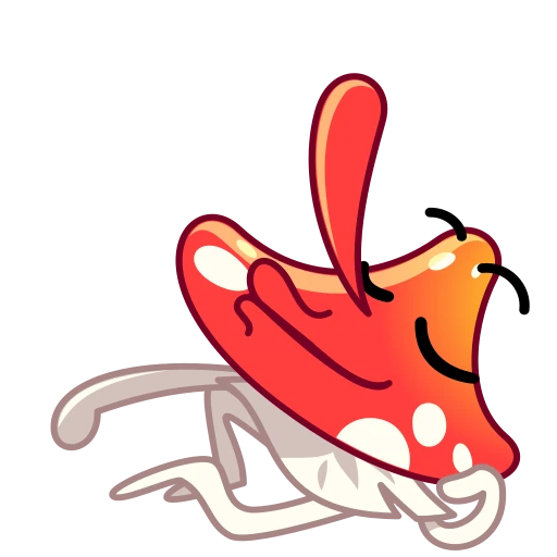 🥱 Стикер «Amanita» для Telegram