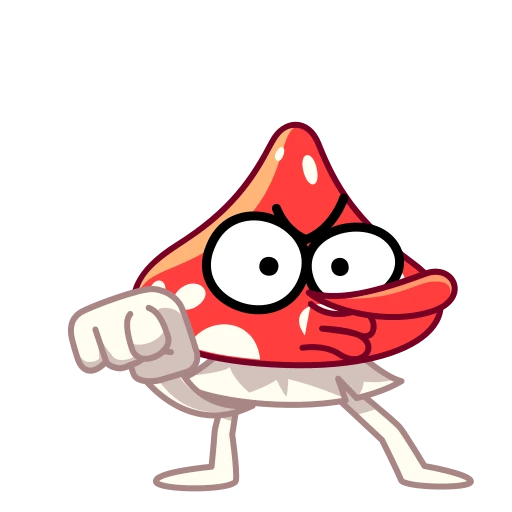 🫵 Стикер «Amanita» для Telegram