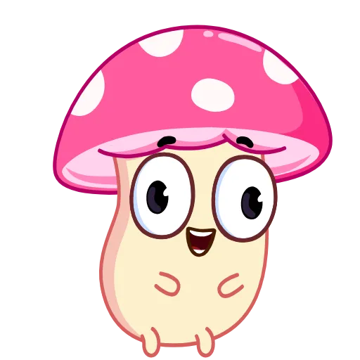 😆 Эмодзи «😗 Mushroom Stepan - гриб мухомор Стёпа» для Telegram