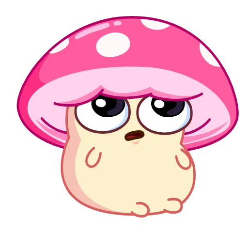 😒 Эмодзи «😗 Mushroom Stepan - гриб мухомор Стёпа» для Telegram
