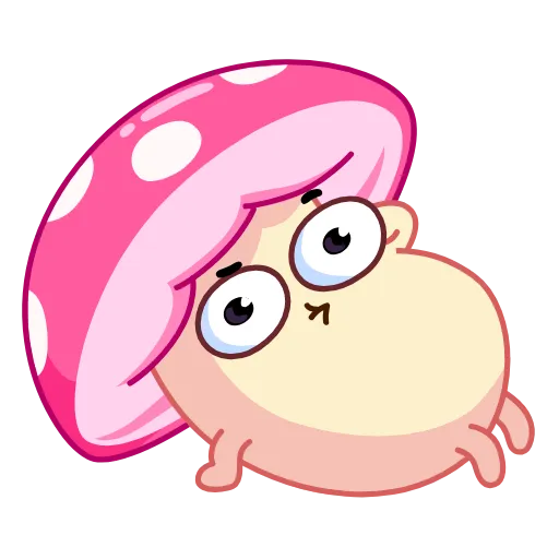 💃 Эмодзи «😗 Mushroom Stepan - гриб мухомор Стёпа» для Telegram
