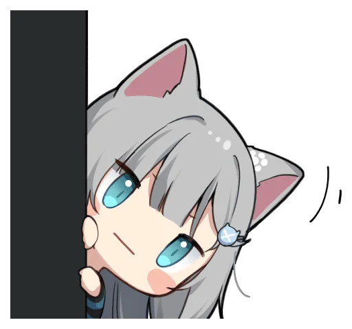 👀 Стикер «【甘城なつき】nachonekodayo» для Telegram