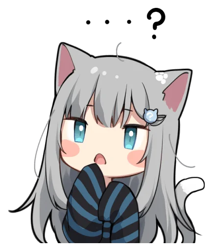 💬 Стикер «【甘城なつき】nachonekodayo» для Telegram