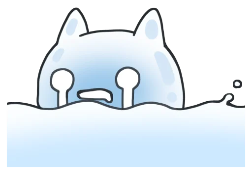 😭 Стикер «【甘城なつき】nachonekodayo» для Telegram