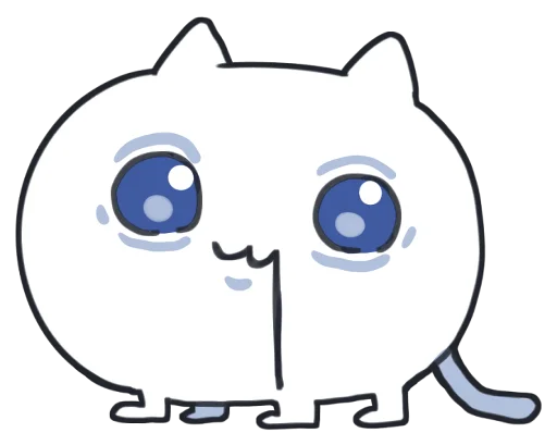 🌚 Стикер «【甘城なつき】nachonekodayo» для Telegram