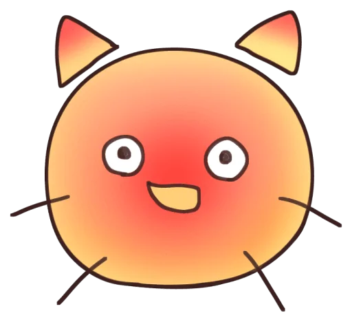 🌝 Стикер «【甘城なつき】nachonekodayo» для Telegram