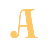 🌾 Эмодзи «Amber Morning - буквы в трёх цветах в одном стиле» для Telegram