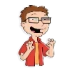 🤩 Эмодзи «American Dad» для Telegram