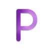 💟 Эмодзи «Аметист, фиолетовые буквы» для Telegram