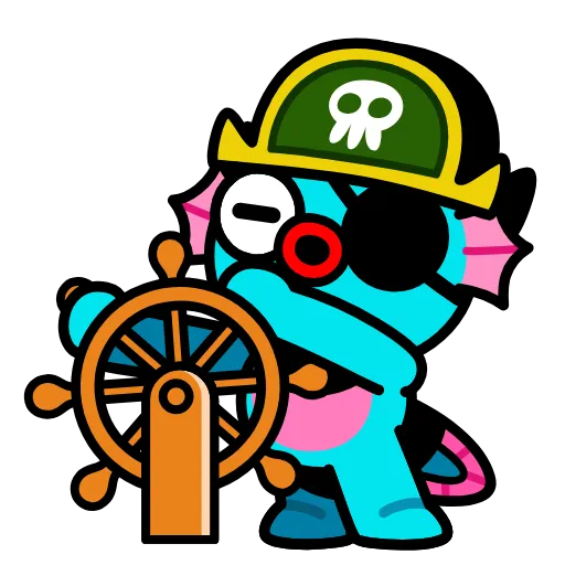 🏴‍☠️ Эмодзи «Амфибия» для Telegram