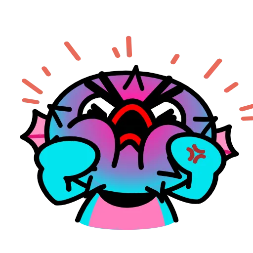 🤬 Эмодзи «Амфибия» для Telegram