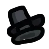🎩 Эмодзи «Топовый Шляпки Из» для Telegram