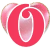 😍 Эмодзи «Буквы на День влюбленных» для Telegram