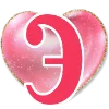 😍 Эмодзи «Буквы на День влюбленных» для Telegram