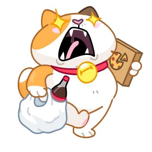 🛍 Эмодзи «Кот Амур» для Telegram