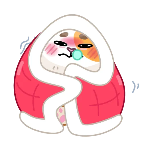 🥶 Эмодзи «Кот Амур» для Telegram