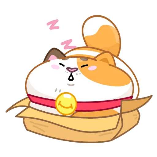 😴 Эмодзи «Кот Амур» для Telegram