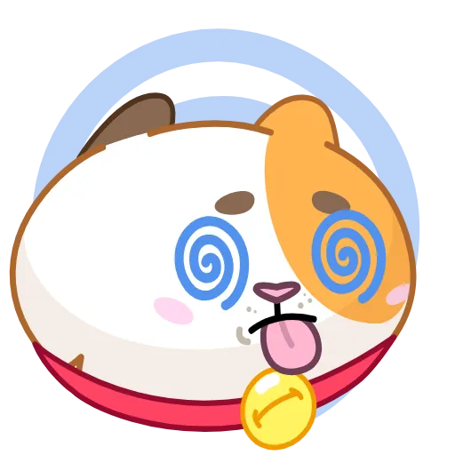 😵 Эмодзи «Кот Амур» для Telegram