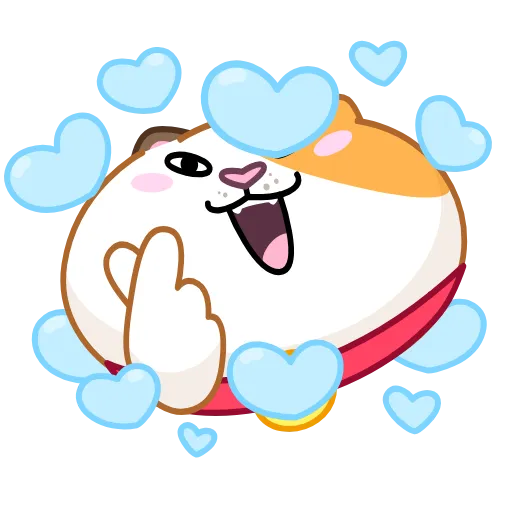 🥰 Эмодзи «Кот Амур» для Telegram