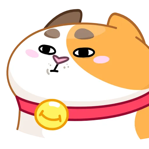 😑 Эмодзи «Кот Амур» для Telegram
