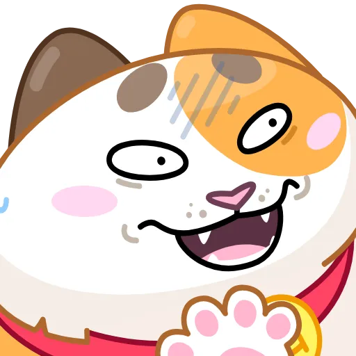 😬 Эмодзи «Кот Амур» для Telegram