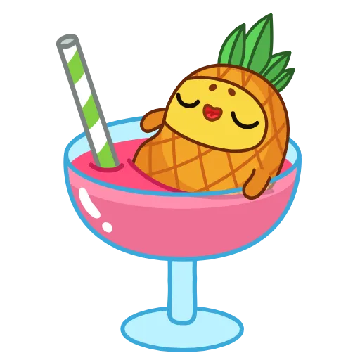 🍸 Эмодзи «Pineapple» для Telegram